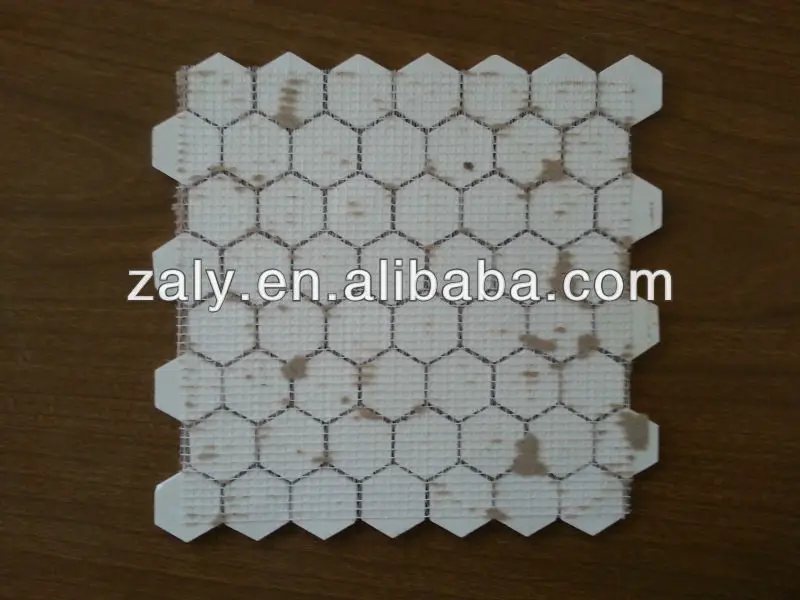 Abrasion Resistant 92%/95% Alumina Ceramic Hex Tile 12MM 6MM