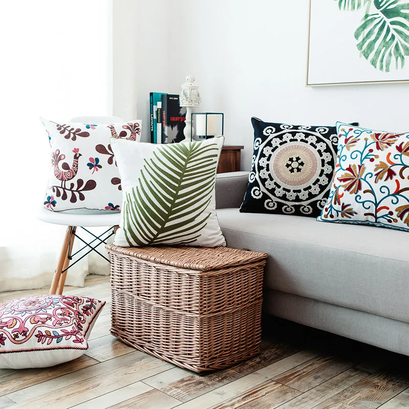 2019 News flower style Custom pillow case for office