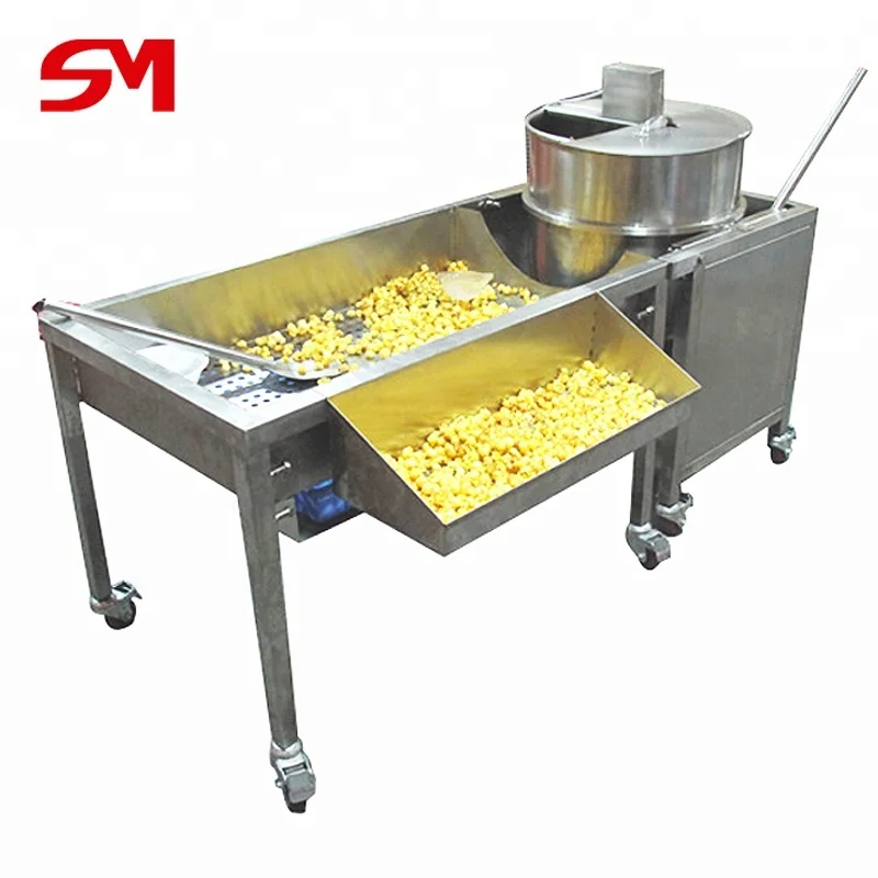 
Most world popular movie theater popcorn coating machine 