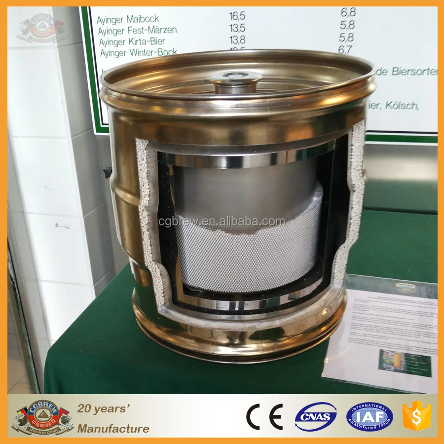 20L/30L/50L stainless steel beer kegs for craft beer microbrewery