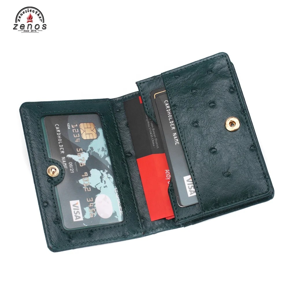 Модный кожаный держатель для кредитных карт кошелек