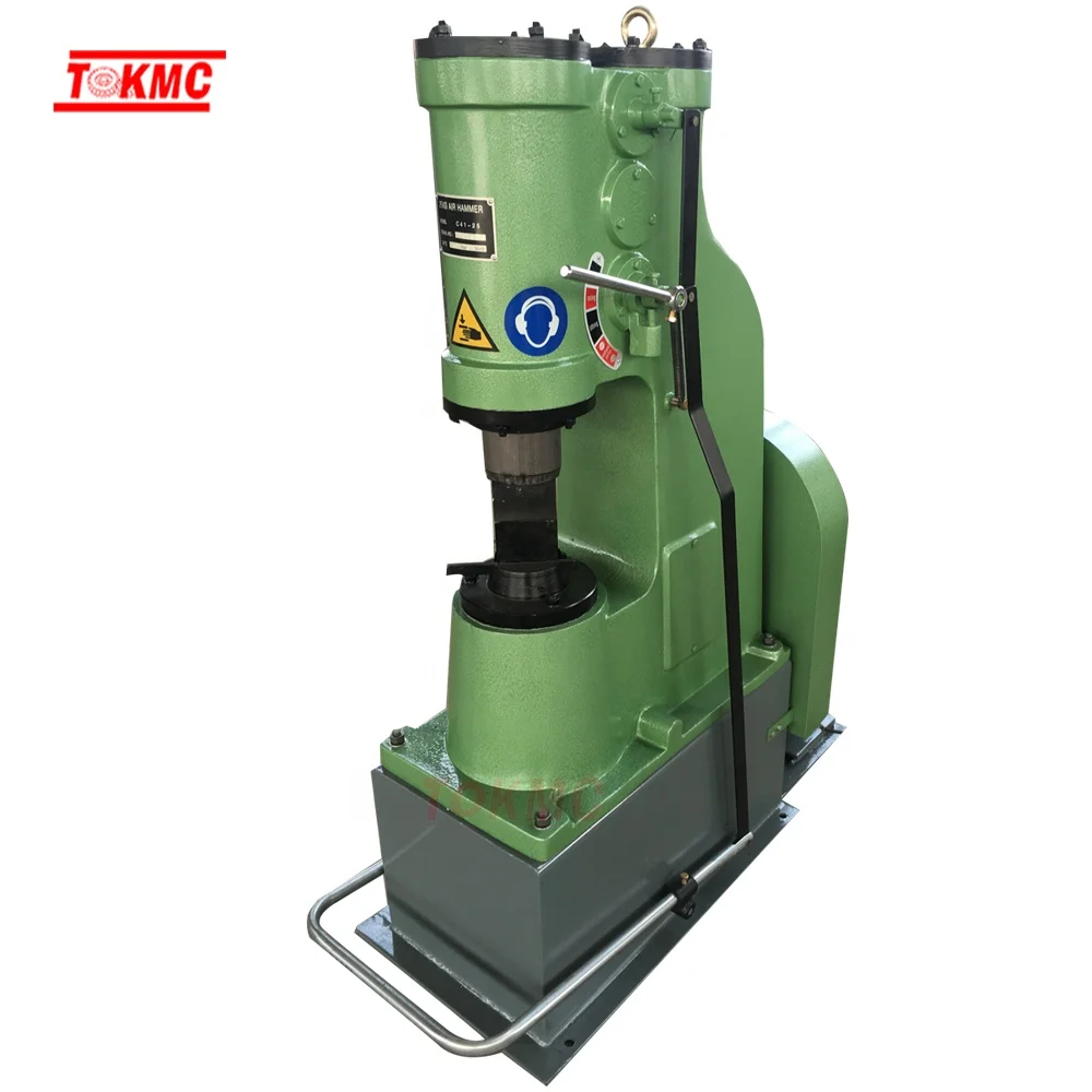 Испытания БВ воздушный молот кузнеца c41-25kg мощность Молот кузнеца