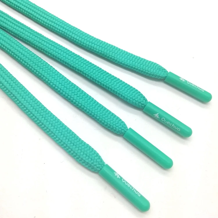 
Wholesale custom colorful ends flat drawstring cords for hoodie and pants 