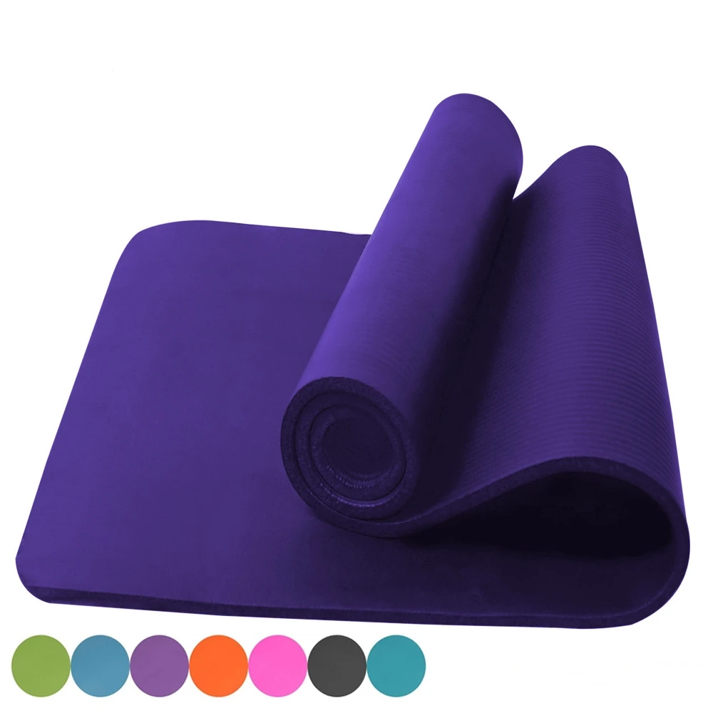 Ondar 1/2-inch Extra Thick Exercise Yoga Mat Carton Durable Print SGS Gymnastics NBR Fitness Mat Standard Color 500 Pcs 8mm-20mm