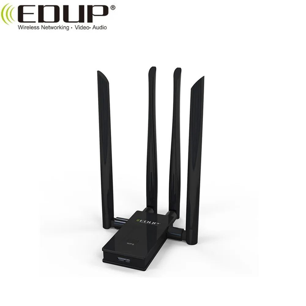 EDUP высокоскоростная 1900 Мбит/с Двухдиапазонная Realtek RTL8814 USB3.0 USB беспроводная сетевая