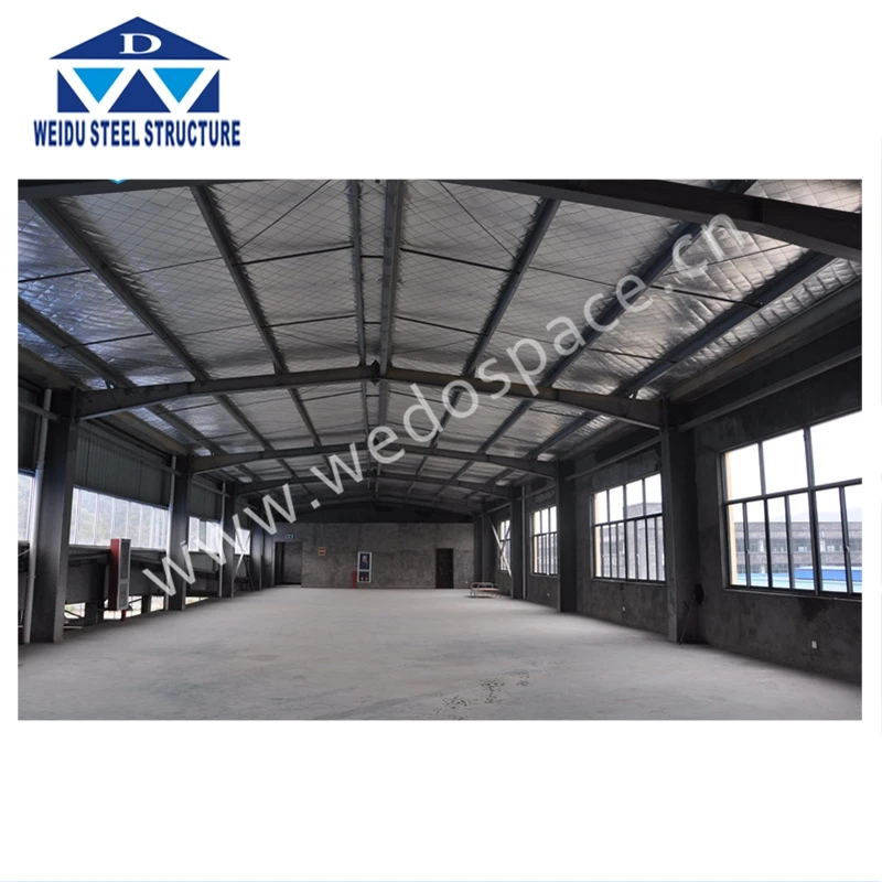 Food Processing Factory Antiseismic Prefabricated Steel Warehouse