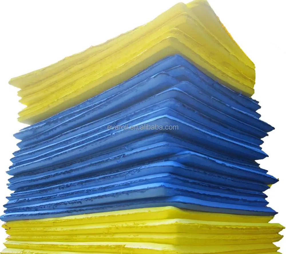 recycled EVA foam sheet for making soles/insoles, packaging