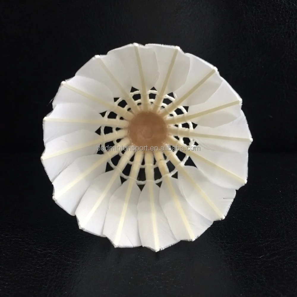 Most durable duck feather badminton shuttlecock OEM production -( AH-19)