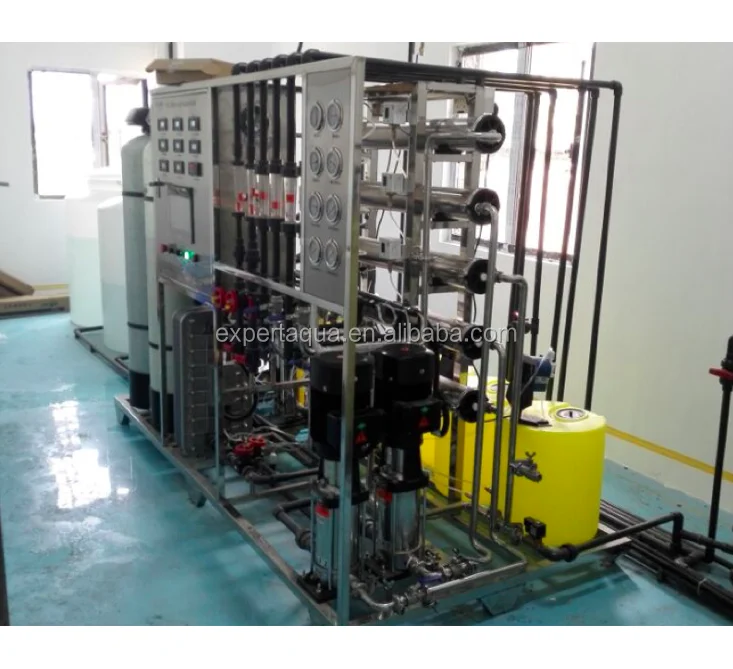 4000L/H Fine Chemical industry Reverse Osmosis and EDI deionized water treatment system