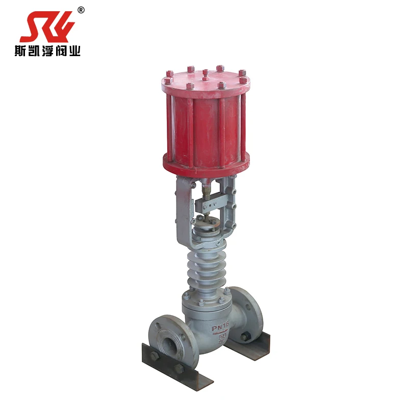 Superior stainless steel pneumatic actuator globe valve