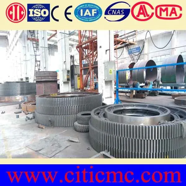 
Rotary kiln Ring Gear and ball mill Ring Gear 