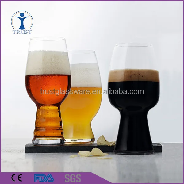 clear custom pint wedding beer mugs cheap hand blown antique classic cooling ipa beer glass cup