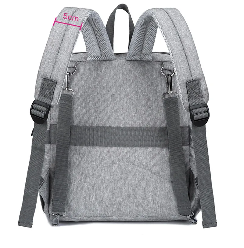 
Mummy Bag Multifunction Diaper Bag with the safety seat and USB Maternity diaper bag backpack 