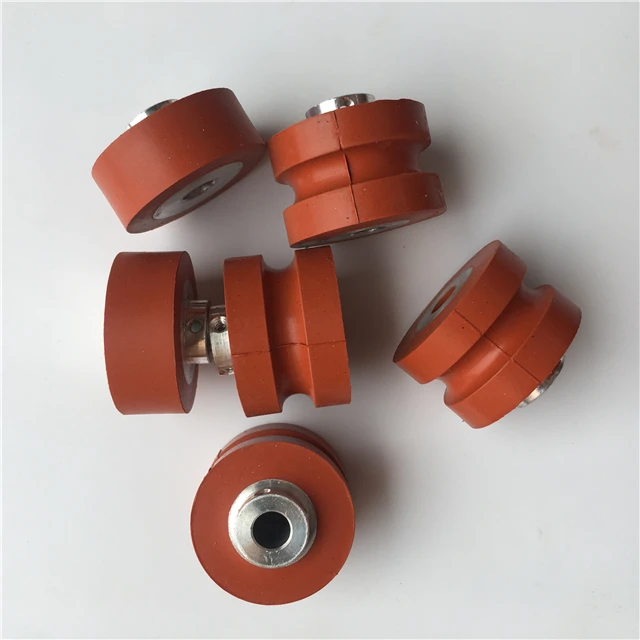 Rubber Towing Wheel For Automatic Inflate Column Air Bag Packing Filling Machine