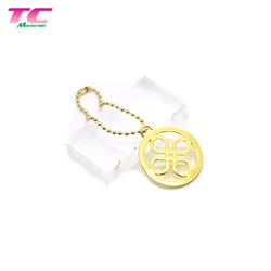 Flexible MOQ Cut Out 3D Metal Letters Logo Plate Metal Embossed Logo For HandBag Purse Wallet