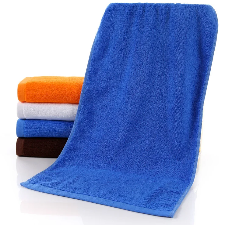 100 cotton theme hotel plain color towel hand towel accept custom color