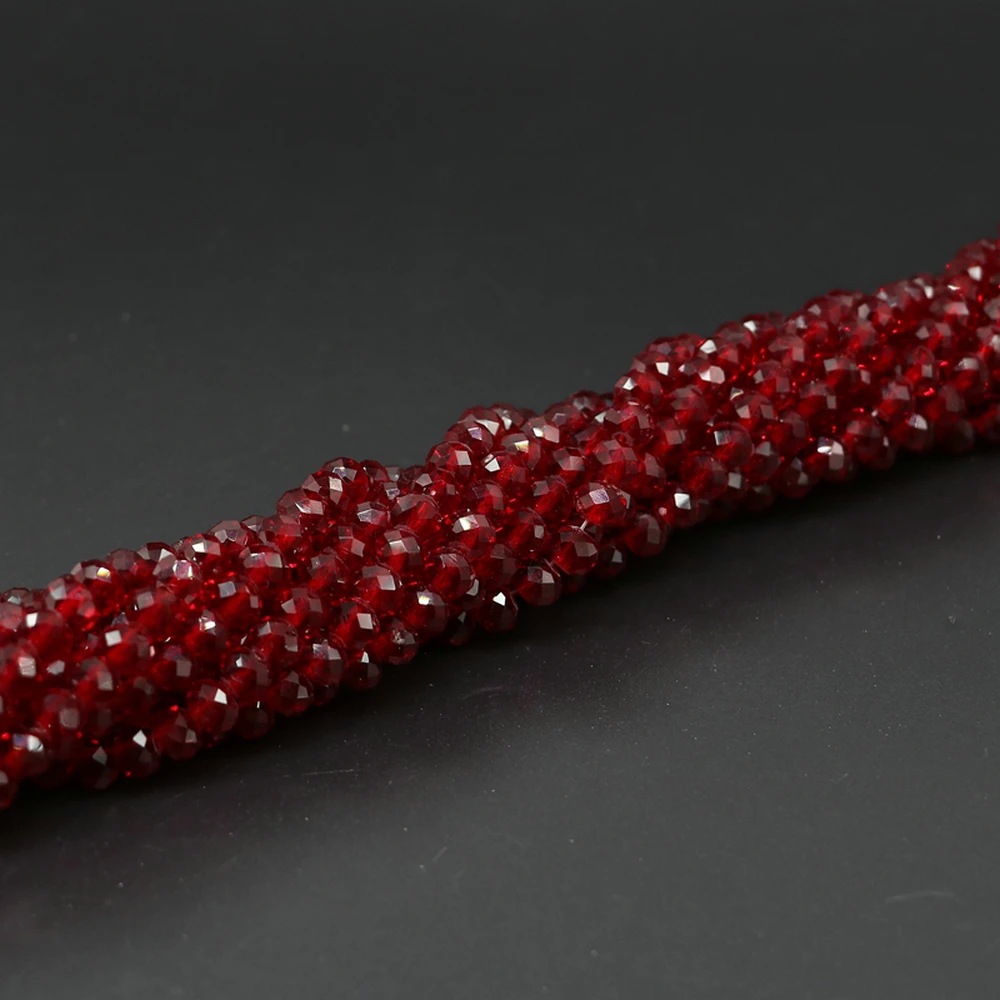 fashion jewelry mail order faceted rondelle crystal beads strands