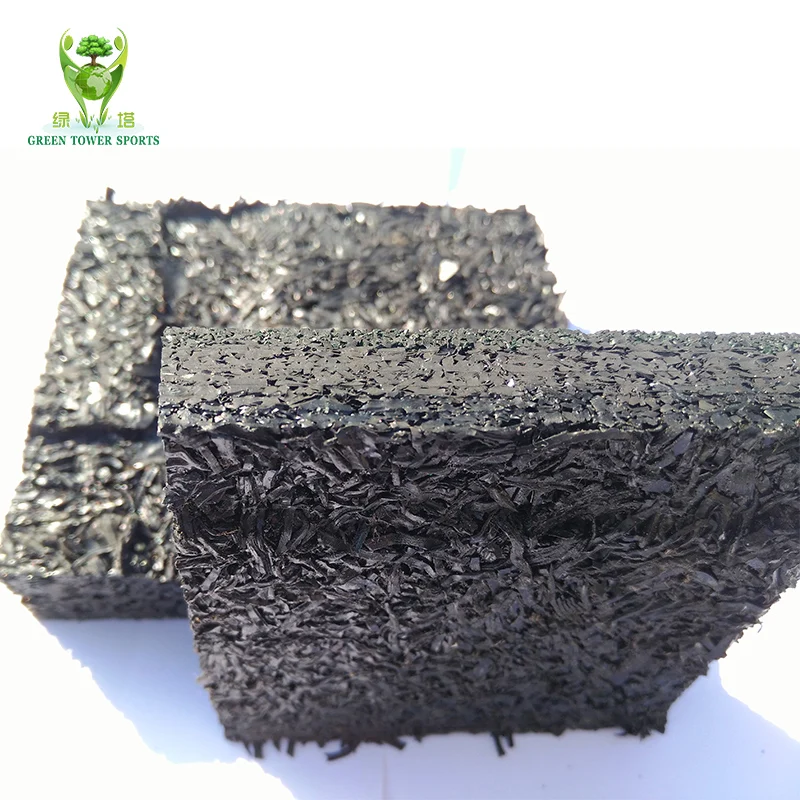 Cheap Factory Supply 25mm Thick Crossfit Gym Floor Rubber Mat Tile Price