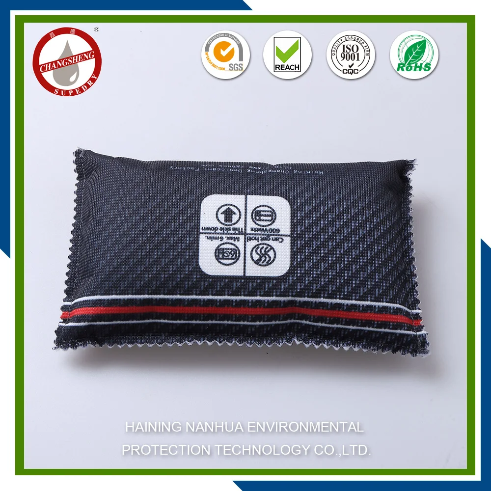 hot sale Reusable Car Dehumidifier Bag with Smart Indicator DMF free