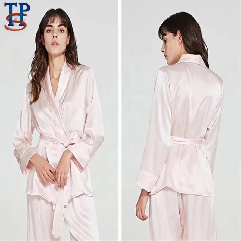 solid plain dyed 100% mulberry pure silk satin fabric