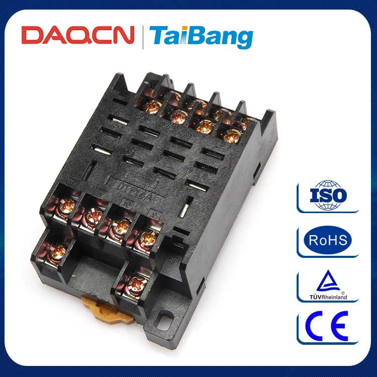 DAQCN 2016 Новый Тип Высокий Стандарт PTF14A Серии 14 Pin Электрические Реле Гнездо