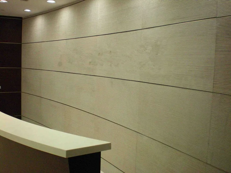 Outdoor Light Grey White Vein Sandstone Floor Tile