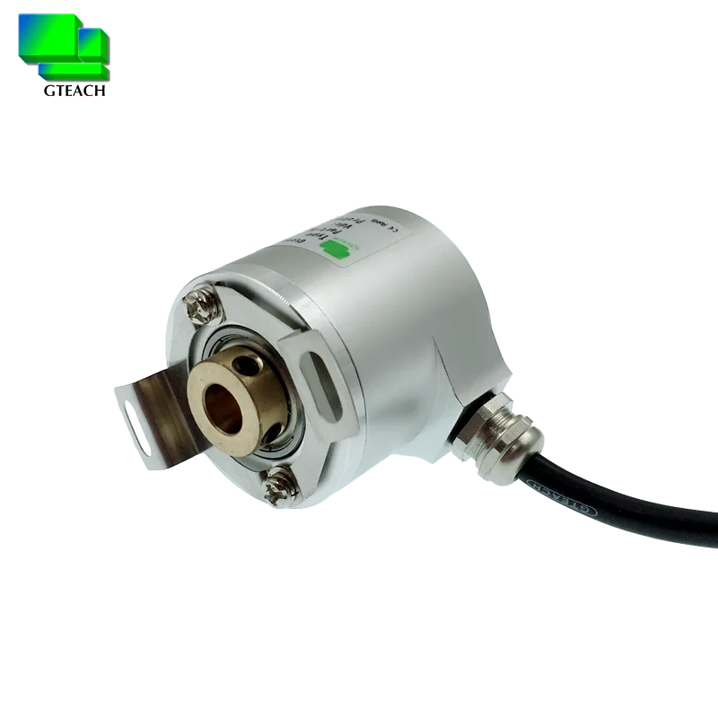 8mm hollow shaft rotary encoder position sensor push-pull output