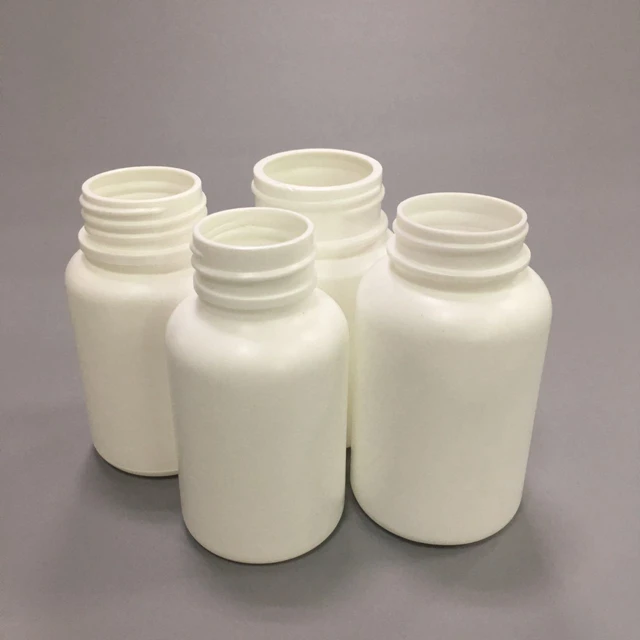 
100ml White HDPE cylinder Plastic Bottles Pharmaceutical bottles 