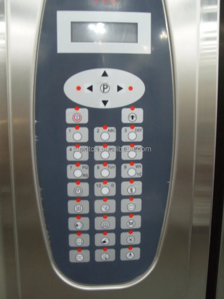 US Brand Computer Control Panel Auto Menu Saving Auto Washing Combi Steam Oven