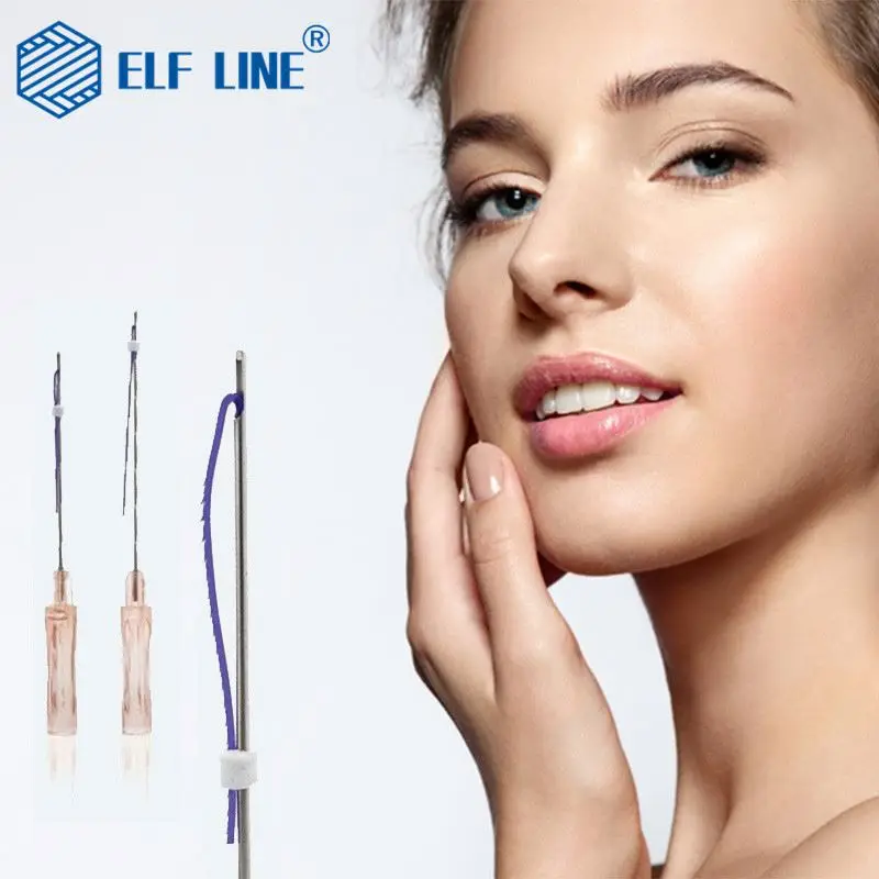 
Non surgical suture thread pdo for nose lifting needle 