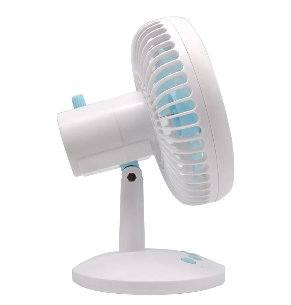 Desk USB Rechargeable Fan Oscillating Battery Mini Electric Fan Portable Rechargeable Table Fan
