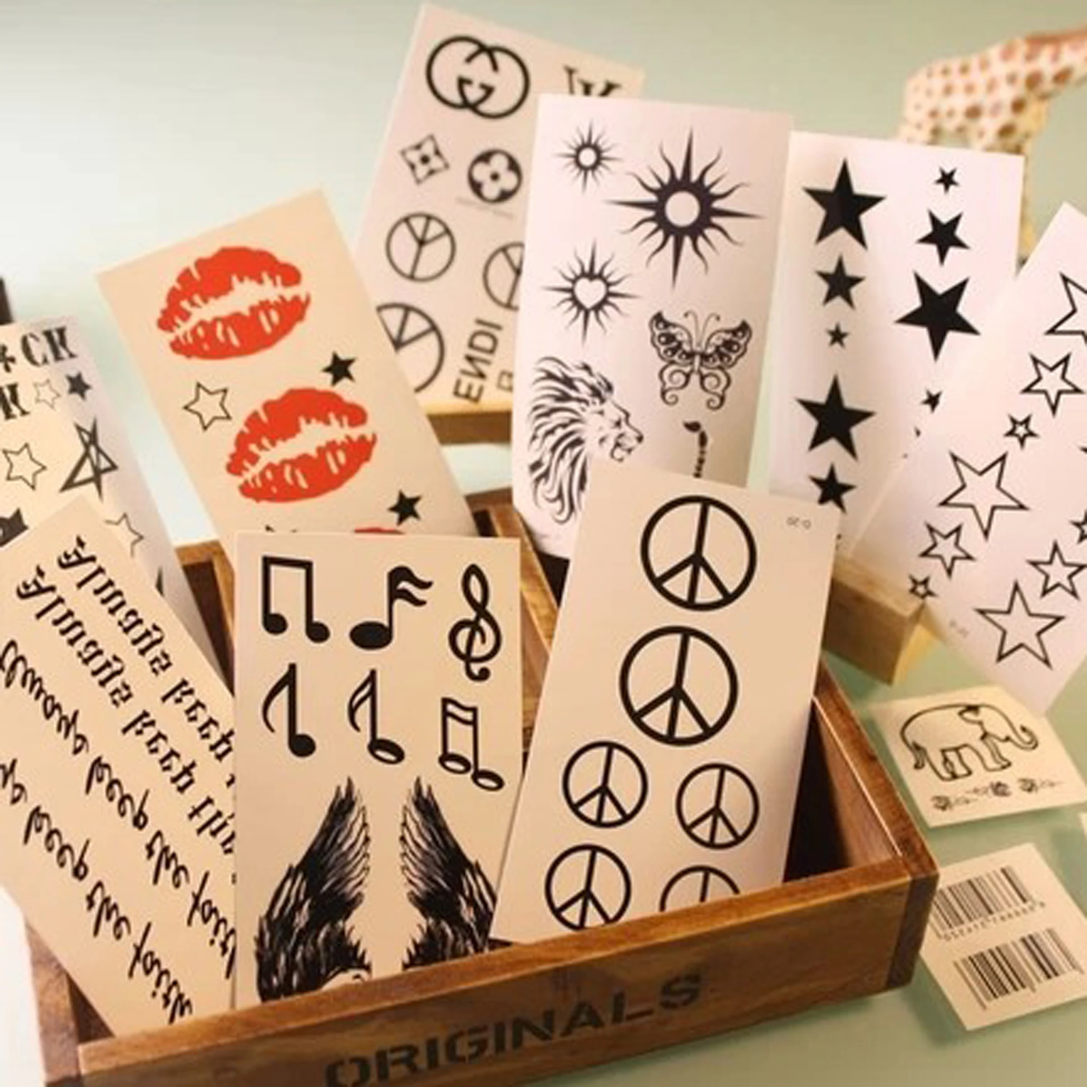 temporary tattoos wholesale
