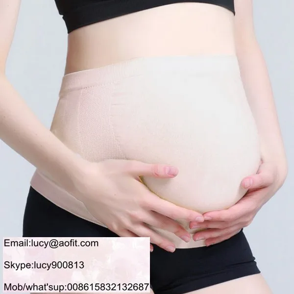 Aofeite OEM service factory maternity wear pregnancy belly band/ maternity support belt / back brace pregnancy