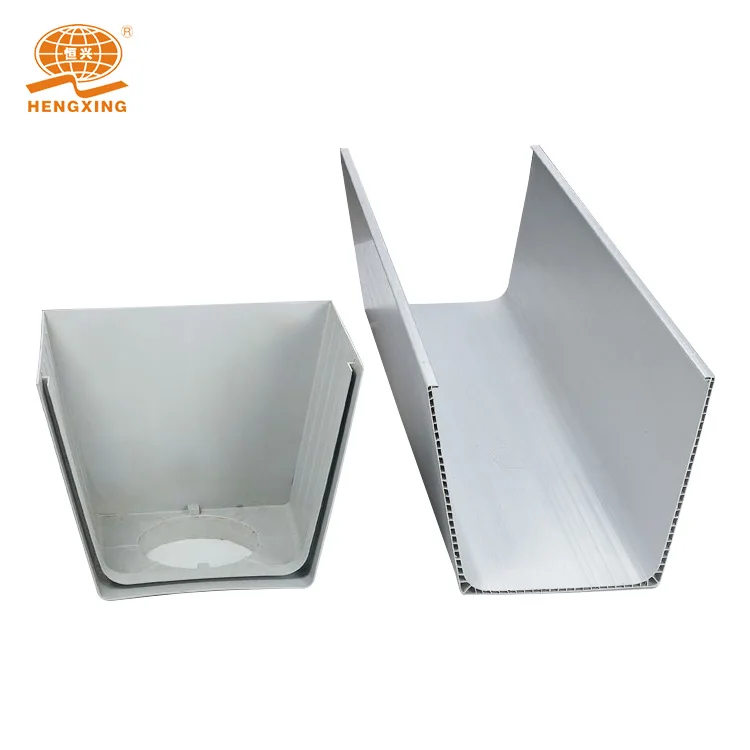 Good Reputation Factory Price Plastic Rain Gutter