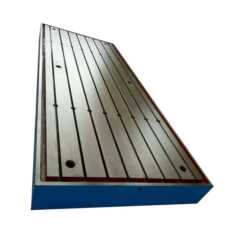 2022 Hot Sale T-slot Surface Plate Cast Iron Steel Platform Parallel Rule Other Measuring Tools Cangzhou On Huawei Made In China