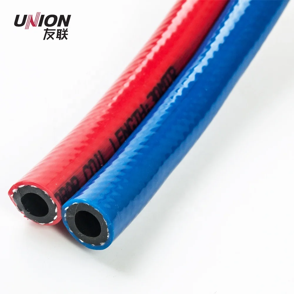 High working pressure pvc oxygen acetylene pipe air hose pvc double pipe high pressure hose