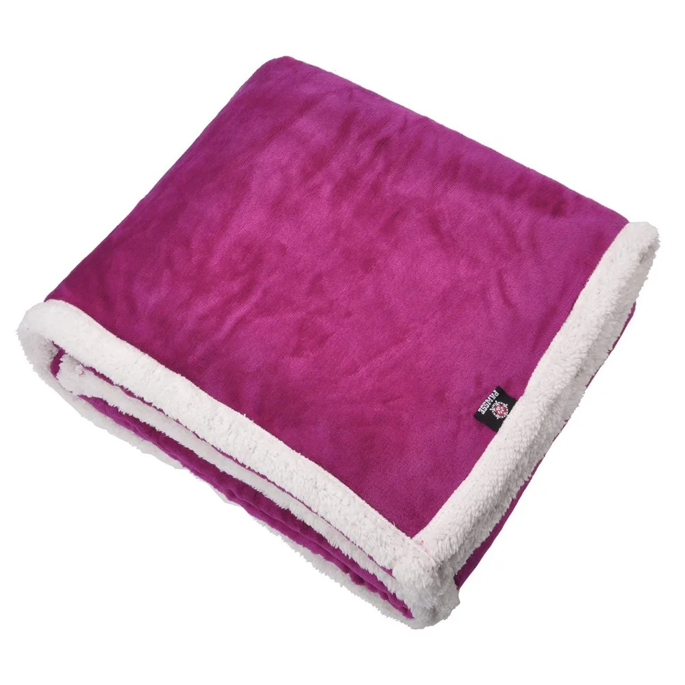 
Super Soft Warm Sherpa Fleece Plush Dog Blankets Throws Small Medium Large Dogs Puppy Doggy Pet Cats 
