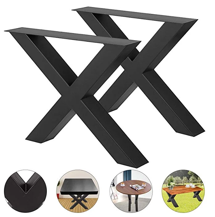 Cheap Industrial Steel Folding Table Leg For Commercial Use