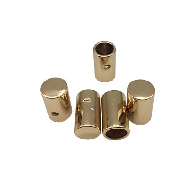 
Блестящие серебряные металлические наконечники на шнурке, стопор, металлический конец шнура для аксессуаров для одежды 