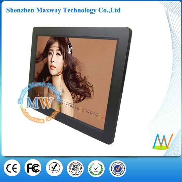 MP3 музыка фото видео 15 дюймов 2014 новейшие цифровые фоторамки