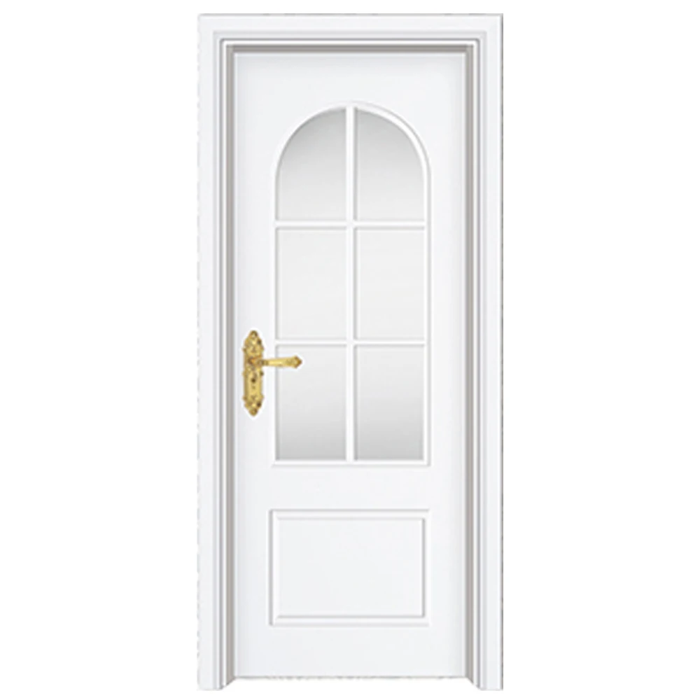 
High Quality Aluminum Glass Door Waterproof Swing Closet Door Bathroom Door 