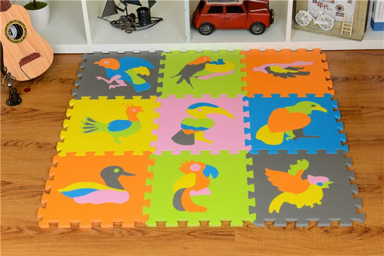 Foam sheet 1mm thick plastic puzzle exercise mat flooring material plastic foam sheets baby carpet eva floor