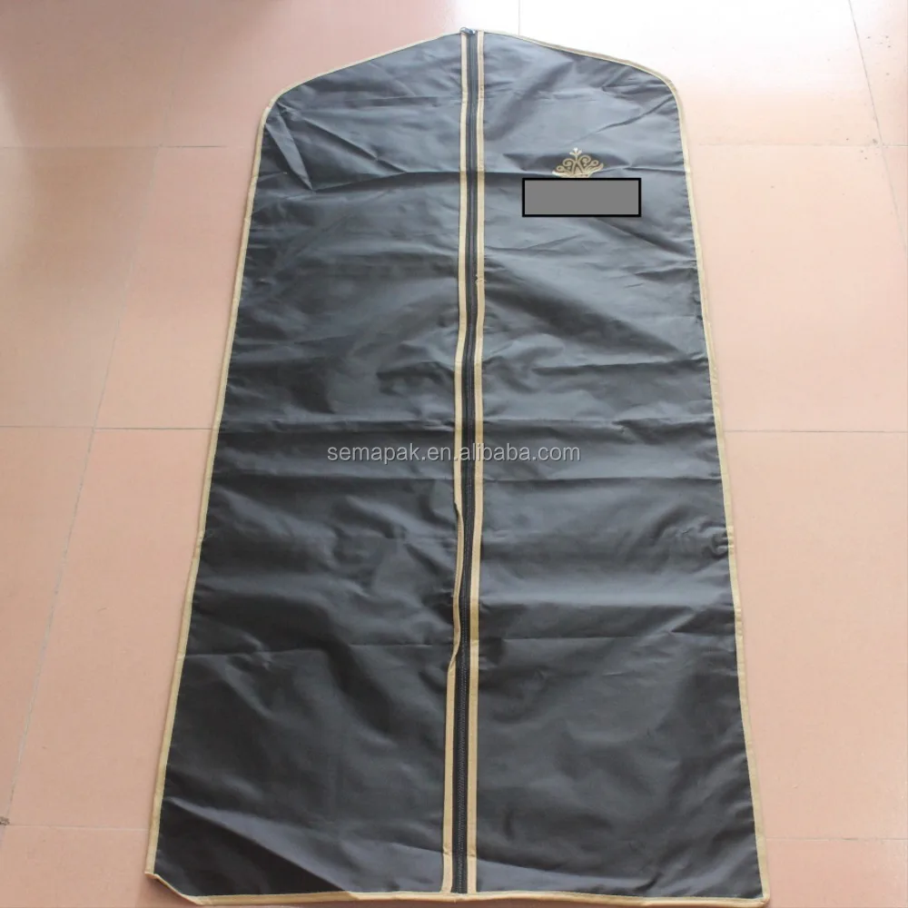 
custom printed clear garment bagfor dresses&clear plastic bags for wedding dresses&clear garment bags 