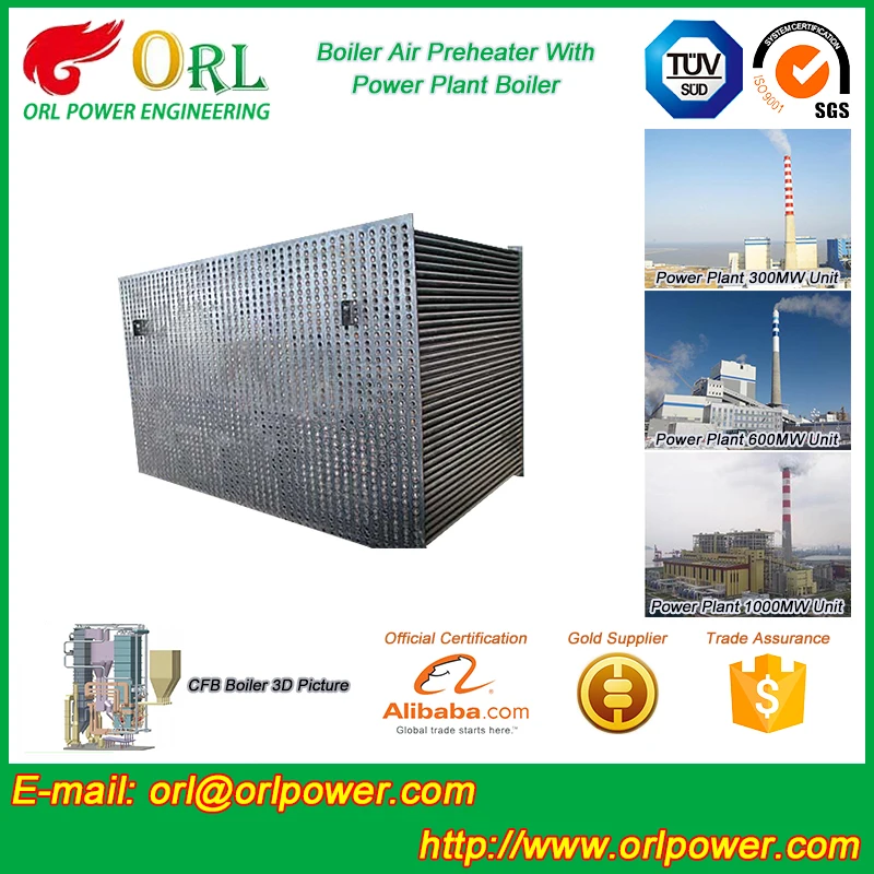 Коррозионная стойкость угля паровой котел подогревателя воздуха производителя
