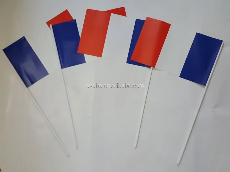 Custom Logo Paper Hand Flag