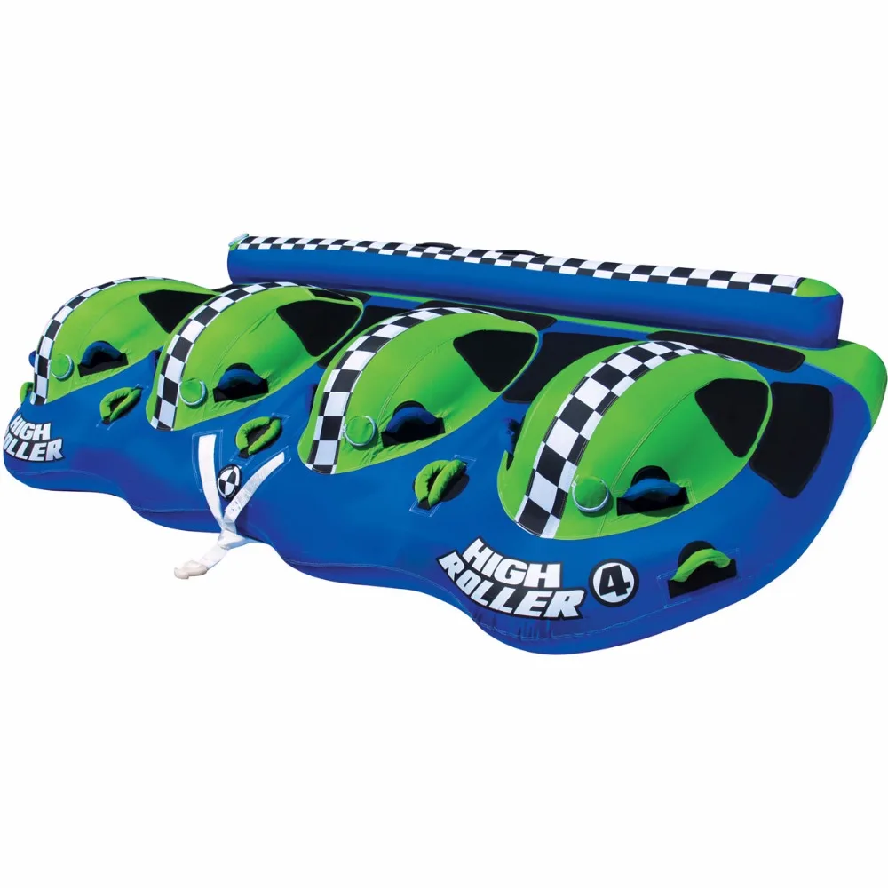 Custom Fun Inner Inflatable Water Tow Towable Tubes For 4 Riders