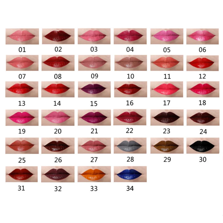 
Lip beauty set matte private label waterproof liquid lipstick 