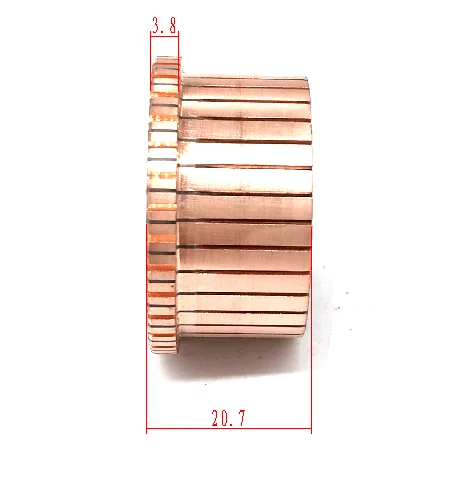 Горячая Распродажа OD36.1 * ID17 * L20.7- 33 сегменты автомобильный вентилятор, арматурный коммутатор, бесплатный образец