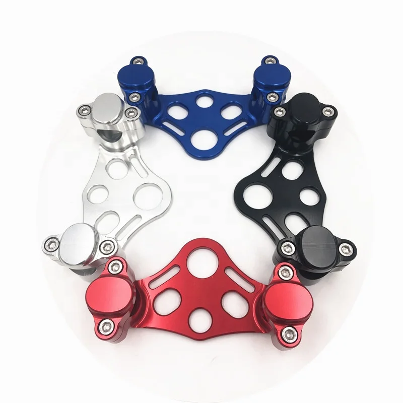 CNC Billet Aluminum Speedway Bike Handlebar Clamp