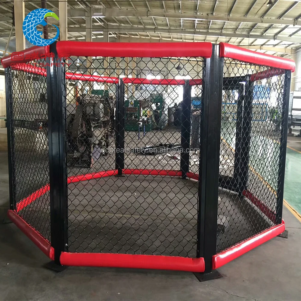 Лидер продаж профессиональная напольная восьмиугольная Клетка Для mma тренировочная клетка для 5 м